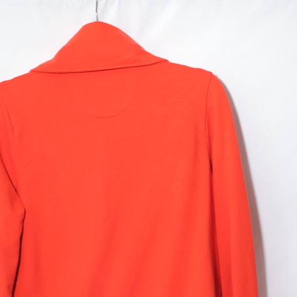 Neon Buddha Salmon Red Cotton Stretch Button Down Collar Jacket SIZE S - Picture 6 of 6